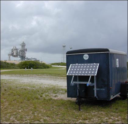 Culvert near shuttle launch site